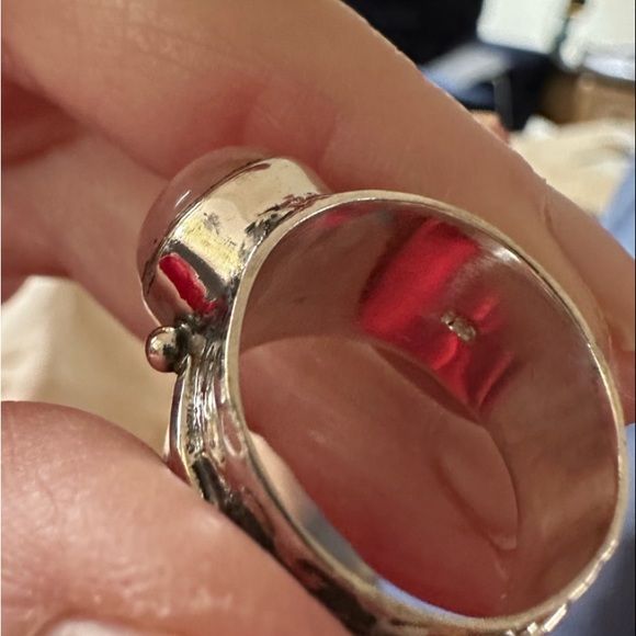 Sterling silver with Pink Opal - Picture 7 of 9